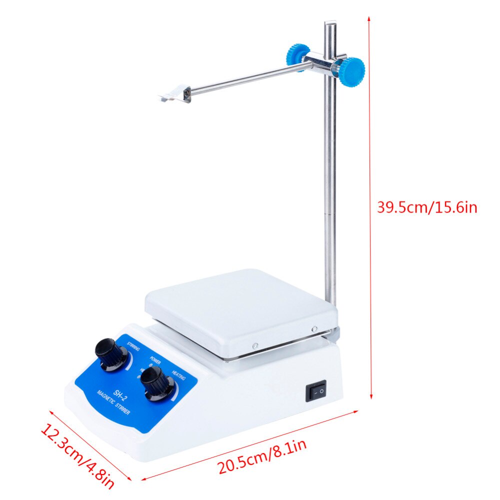 Magnetic Stirrer Hotplate Stirer SH2 Mesin Pemutar Laboratorium SH-2