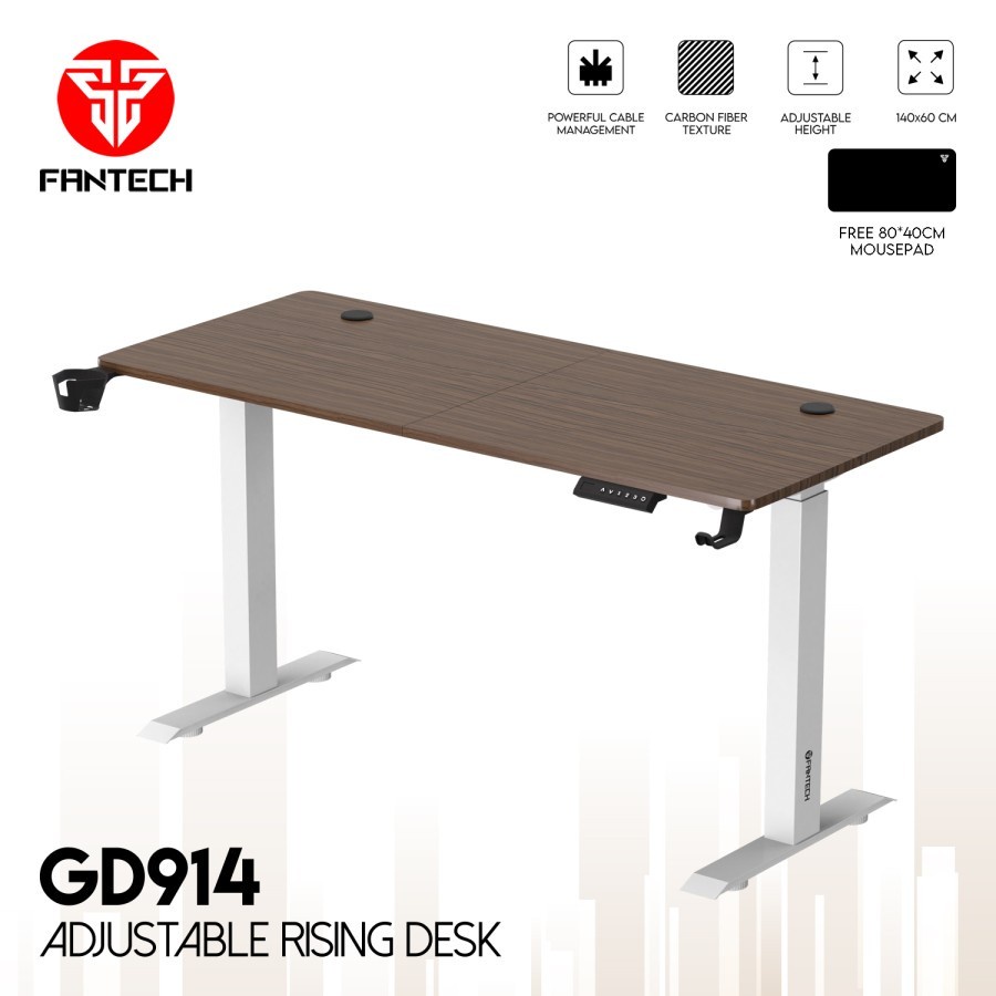 Fantech GD914  GD-914 Electric Gaming Desk Meja Komputer