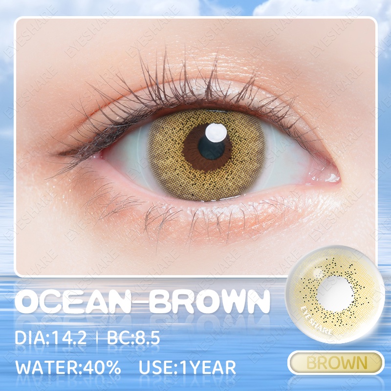 softlense softlens browm 1Pasang Lensa Kontak soflen Warna Lensa Kontak softlens