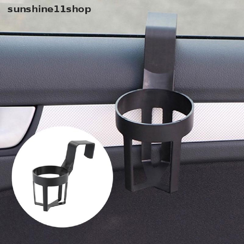 Sho 1Pcs Cup Holder Door Window Hanging Mount Dudukan Belakang Mobil Cup Holder al Hanging Mount Tempat Penyimpanan Minuman Aksesoris Mobil Interior N