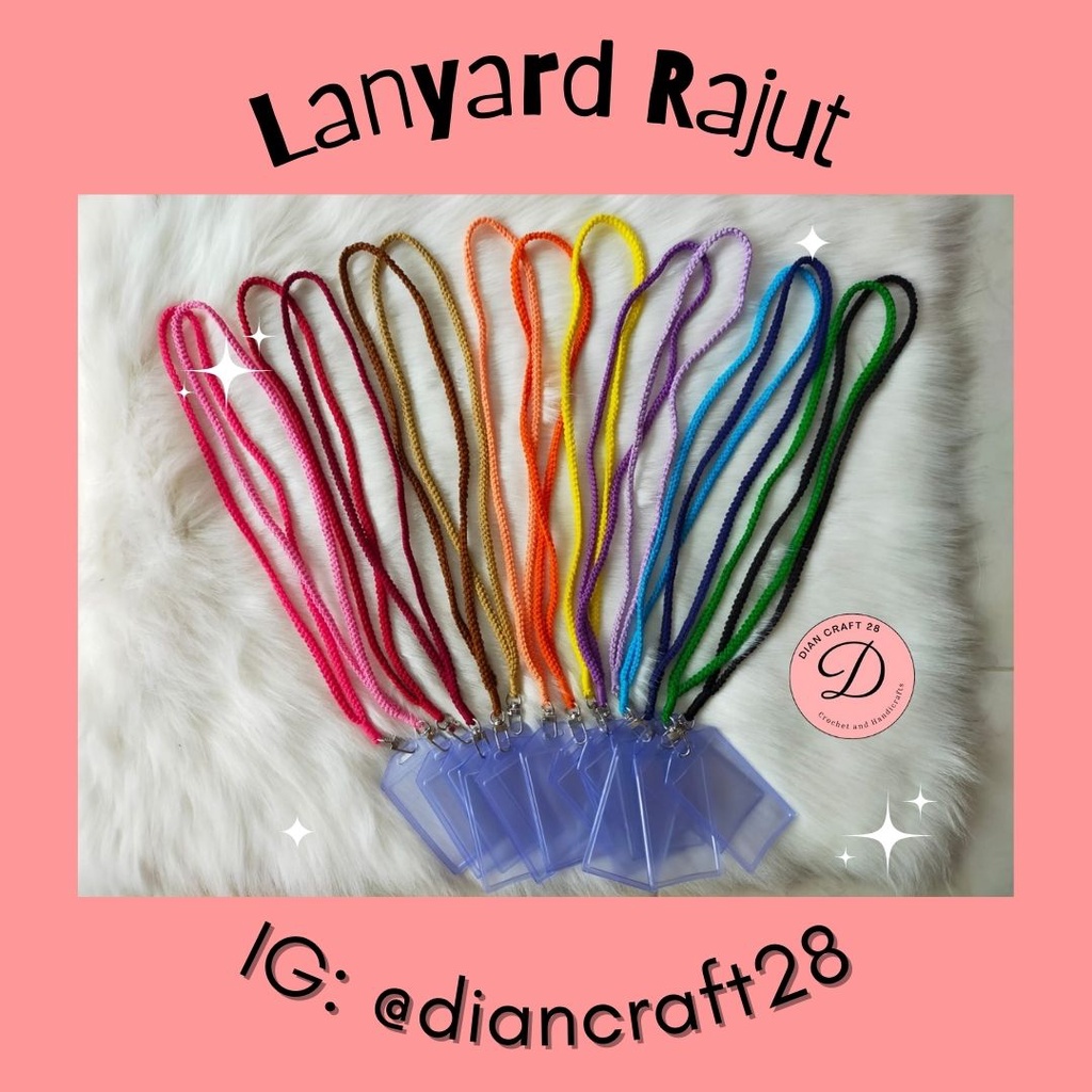 

Lanyard Rajut dan Nametag