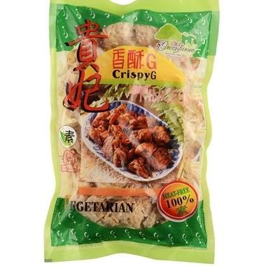 

۩ VEGETARIAN Greenfarm crispy G / ayam crispy G Vegetarian / kui Fei / ayam putih Vegetarian ۝