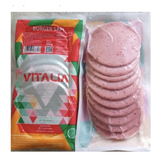 

SFM - Vitalia Burger Daging Sapi 250gr Isi 10 Pcs
