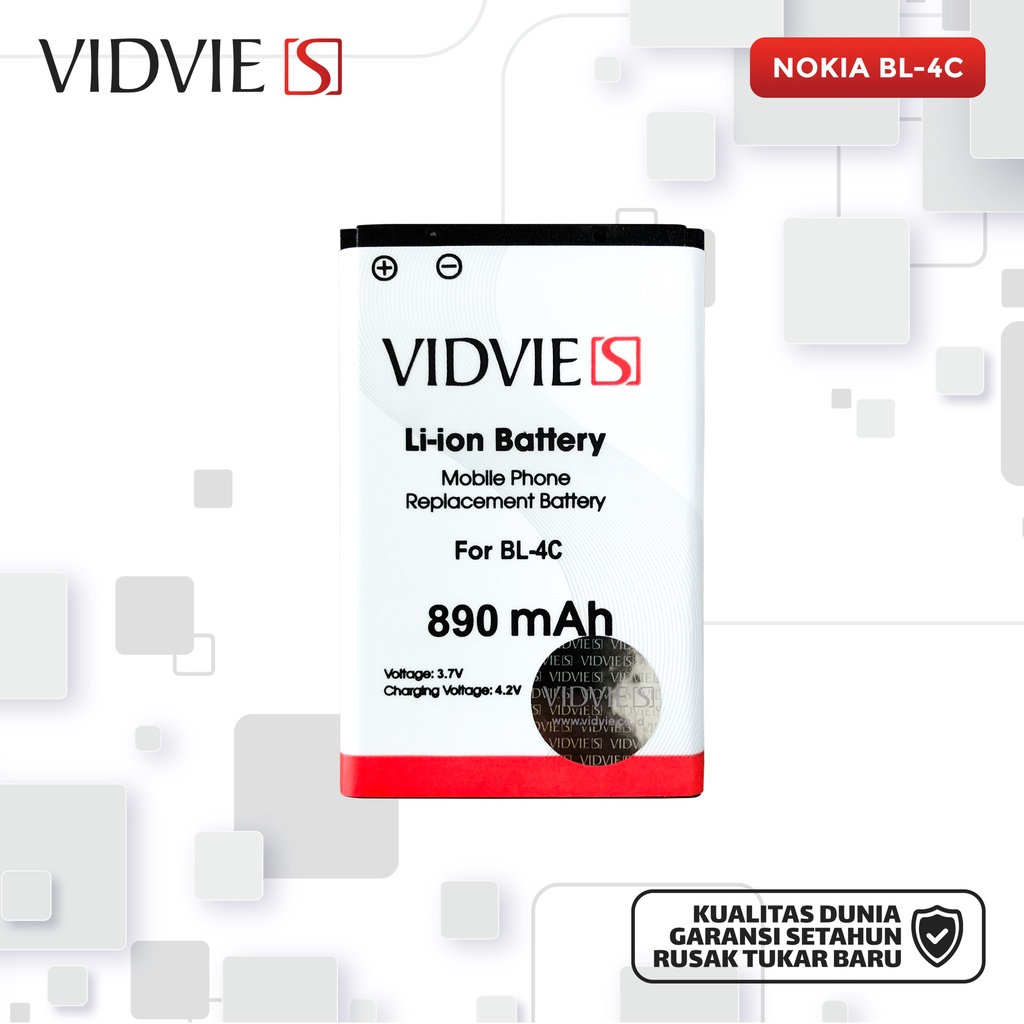 BATT VIDVIE-S NOKIA BL-4C