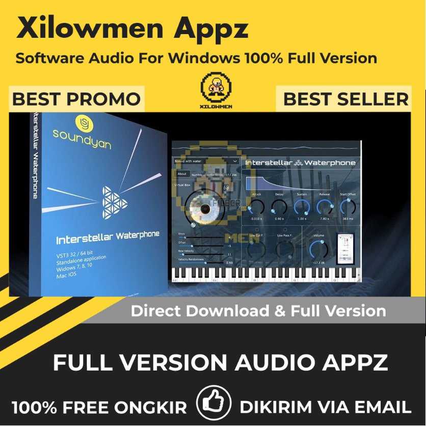 [Full Version] Soundyan Interstellar Waterphone Pro Lifetime Audio Software WIN OS
