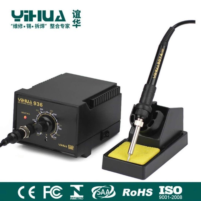 Original YIHUA 936 Soldering Solder Station Untuk Servis IC