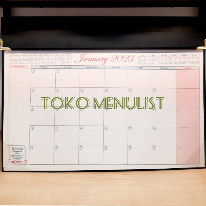 

Original Agenda 2023 Agenda Meja Deskmatt TH Diary Ukuran Besar