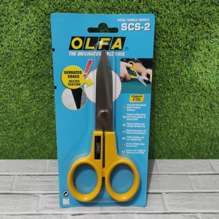 

Cutter Gunting Scs-2 Olfa Stainless Steel Blade Japan