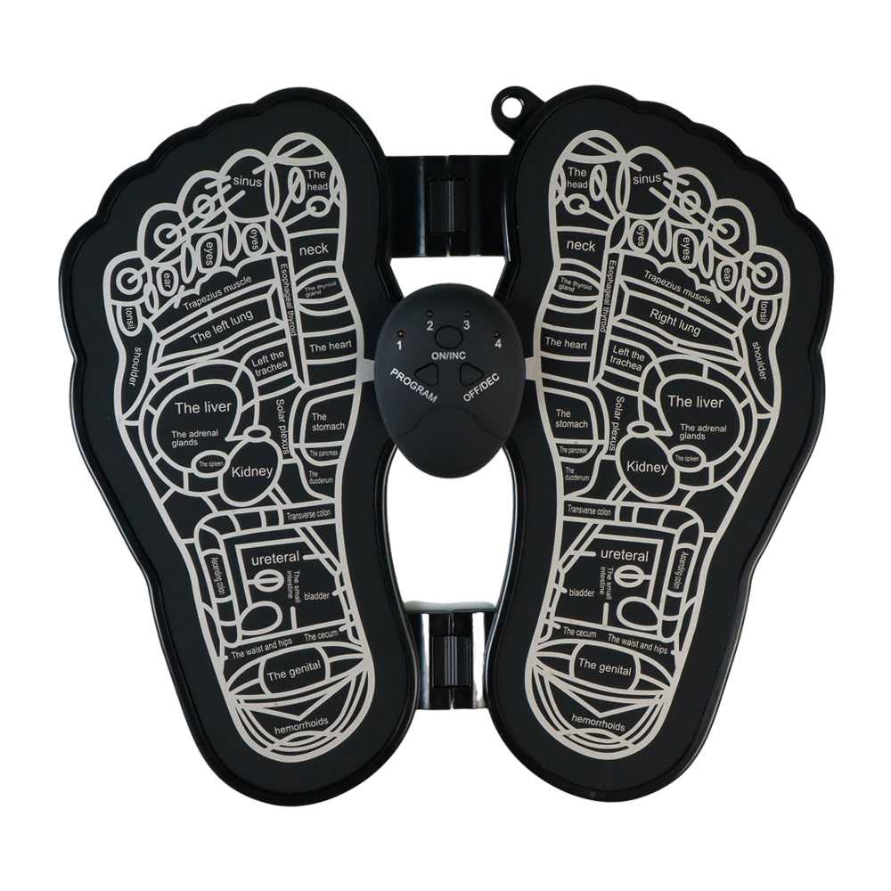 Xelere Alat Pijat Kaki Elektrik Foot Massager Mat 10 Speed Mode - EMS6