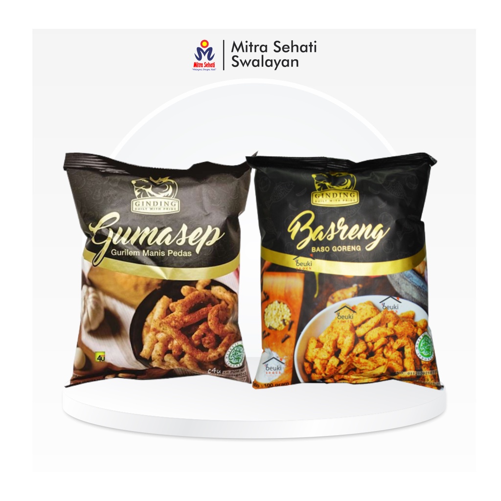 

GINDING GURILEM / BASRENG 70gr & 100gr - Mitra Sehati Swalayan