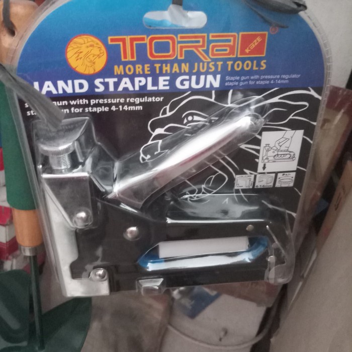 

Best Seller Staple Gun Tacker. Staples Tembak.Kursi. Bekeled. Karton. Kayu