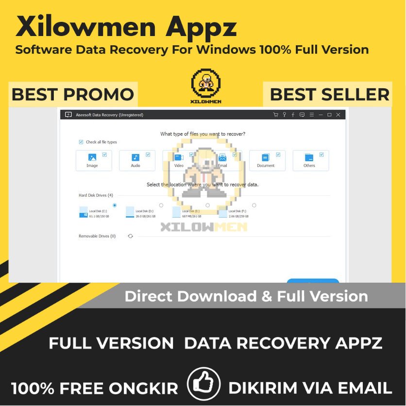 [Full Version] Aiseesoft Data Recovery Pro Lifetime Data Recovery WIN OS