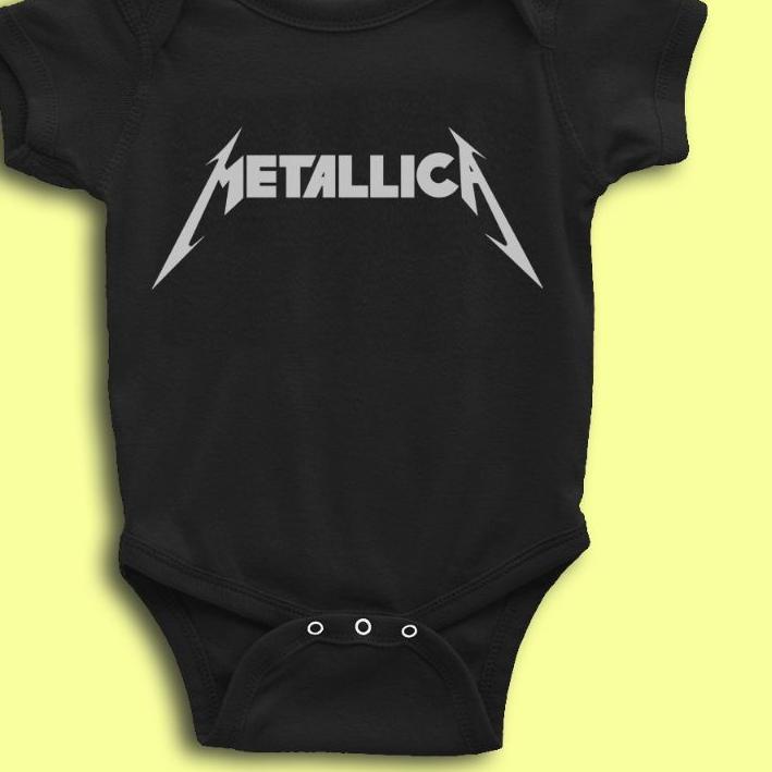 ❀ BABY JUMPER BAND METALLICA FONT | BABY JUMPER BAND PUNK BAND METAL | JUMPER BAYI JUMPER PENDEK ℗