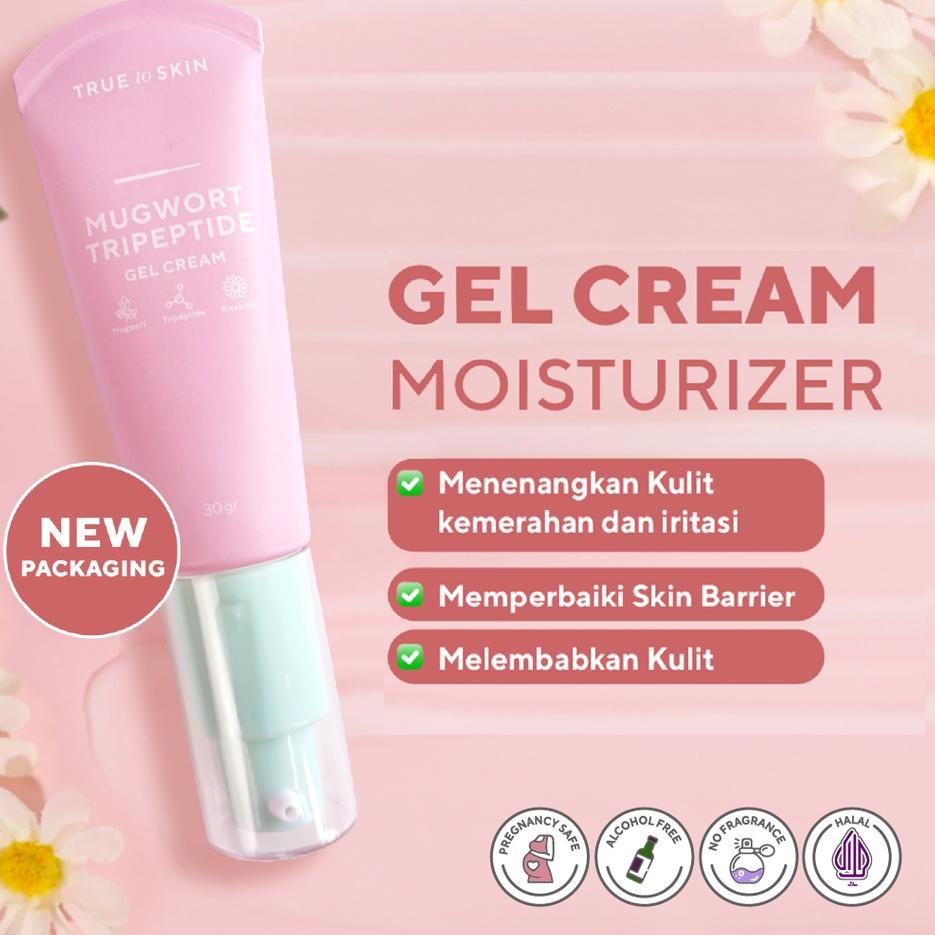 Harga BersaingRr8R2 Mugwort Tripeptide Moisturizer Gel Cream - Soothing & Hydrating (Pelembap Gel Kr
