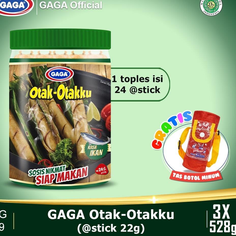 

♥ Beli 2 Toples GAGA Otak-otak 21g GRATIS 1 Toples GAGA Otak-otak 21g. (GG49) ♞