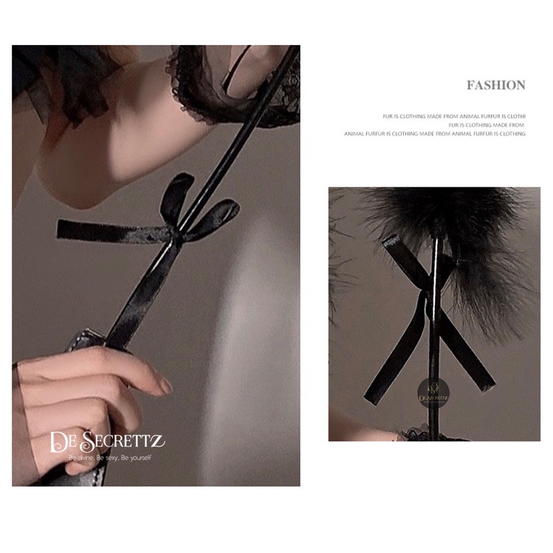 DeSecrettz ALEXIS Feather Stick For Lingerie And Cosplay Accessories