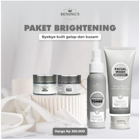 Benings Brightening Series | Bening Skincare Doctor Oky Pratama
