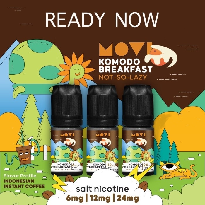 Komodo Breakfast Salt Series Authentic