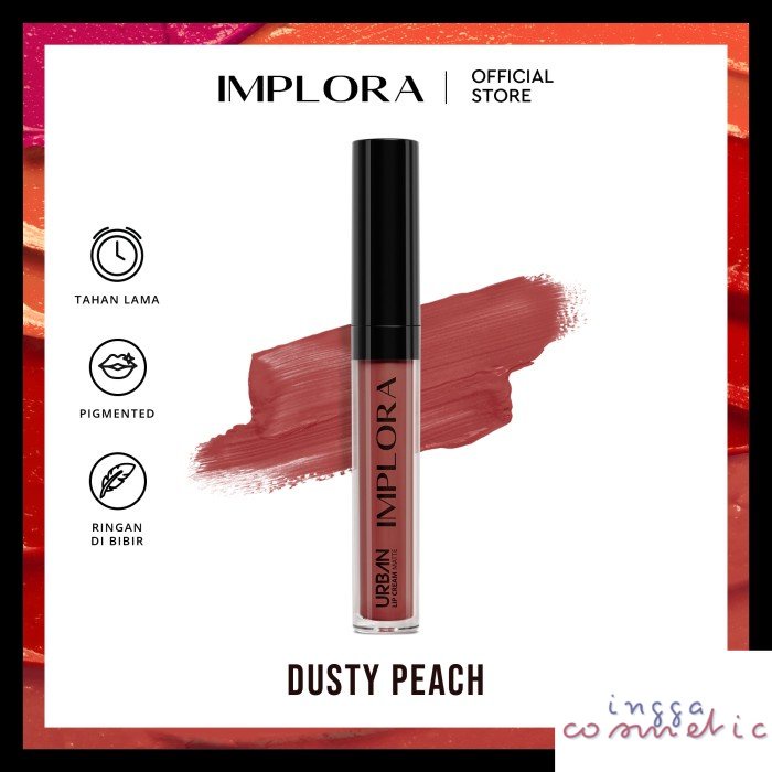 Implora Urban Lip Cream - Dusty Peach No. 16