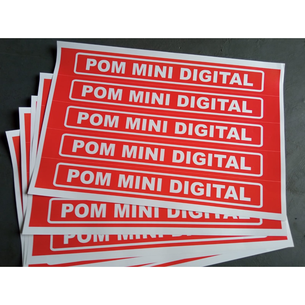 

STIKER DISPENSER POM MINI