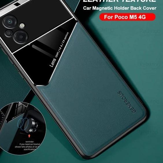 ✸ POCO M5 M5S / M4 PRO 4G / M3 / M3 PRO 5G SOFT CASE PREMIUM PLEXIGLASS LEATHER ➵