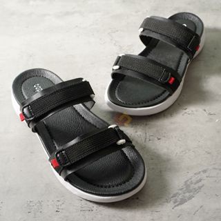 CAPHARNAUM [PSW 201] Sandal Selop Kasual Wanita Sendal Selop Velcro Korean Style