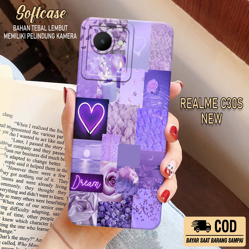 Case Hp Softcase Realme C30S Terbaru 2022 Softcase Macaron Case Hp Realme C30S Silikon Hp Realme C30