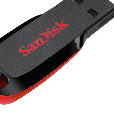 ♠ Sandisk Flashdisk 8GB Blade CZ50 - Sandisk Flash disk 8 GB - Sandisk USB drive 8GB USB 2.0 ✷