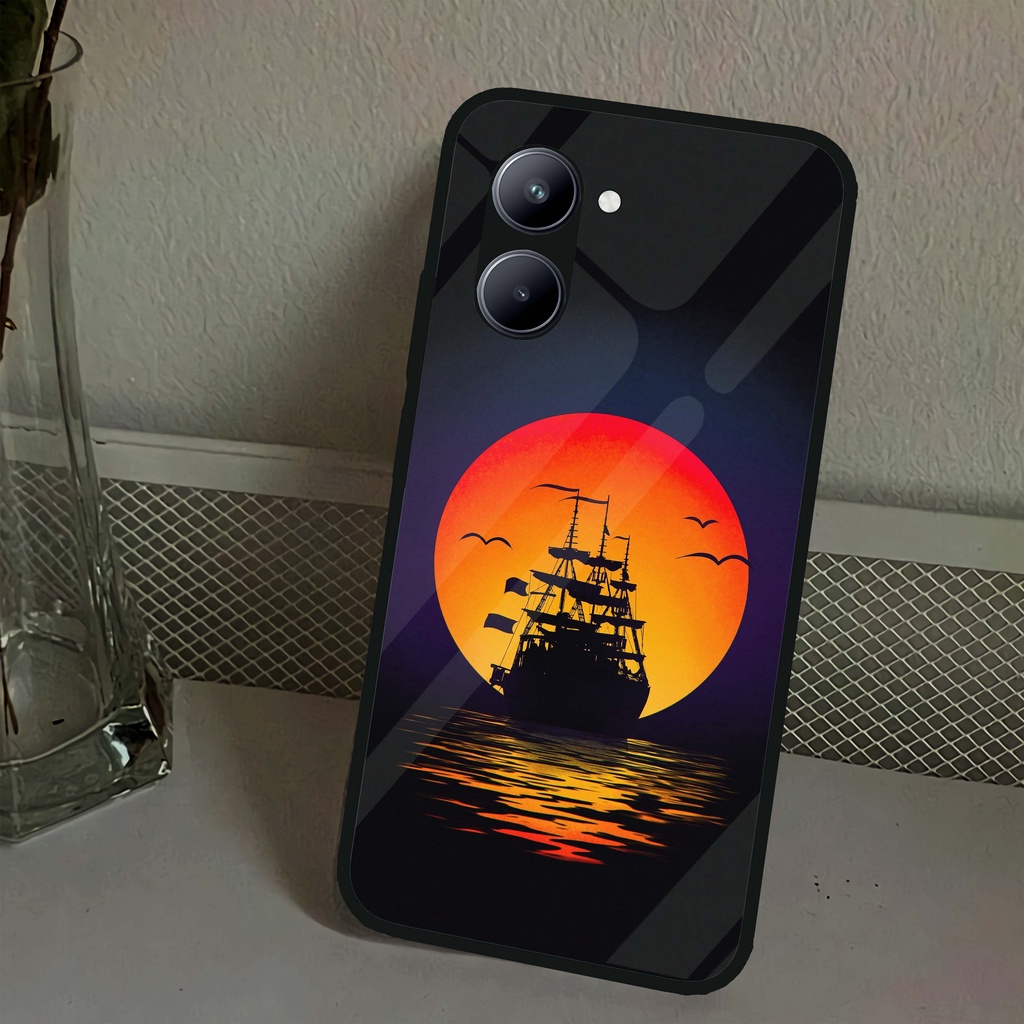 (MT36) Case Kilau Realme C33 | Casing Hp Realme | Pelindung Smartphone Seven Case