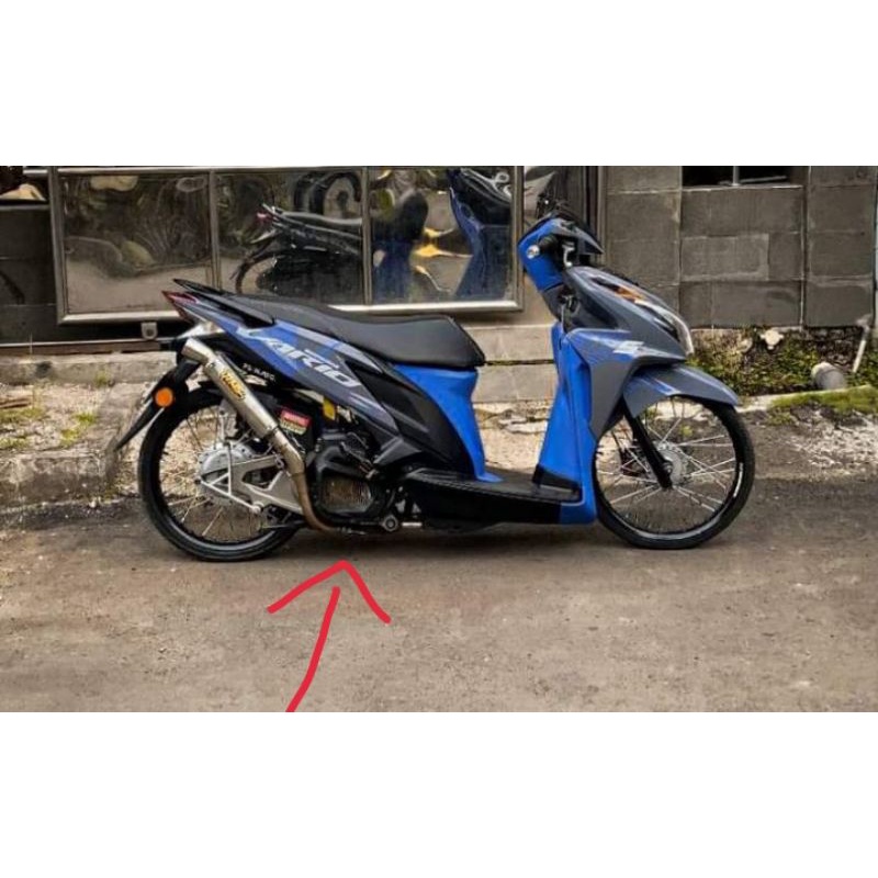TUTUP RADIATOR VARIO 125 BOHLAM CUSTOM COAK HONDA