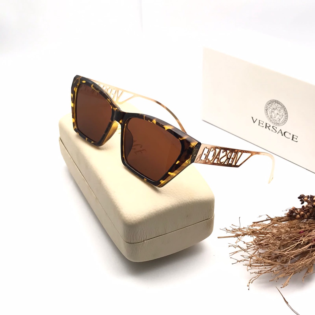 [ COD ] Kacamata Fashion / Kacamata Hitam Wanita Versace LH Sy062  Super - Model Trandy