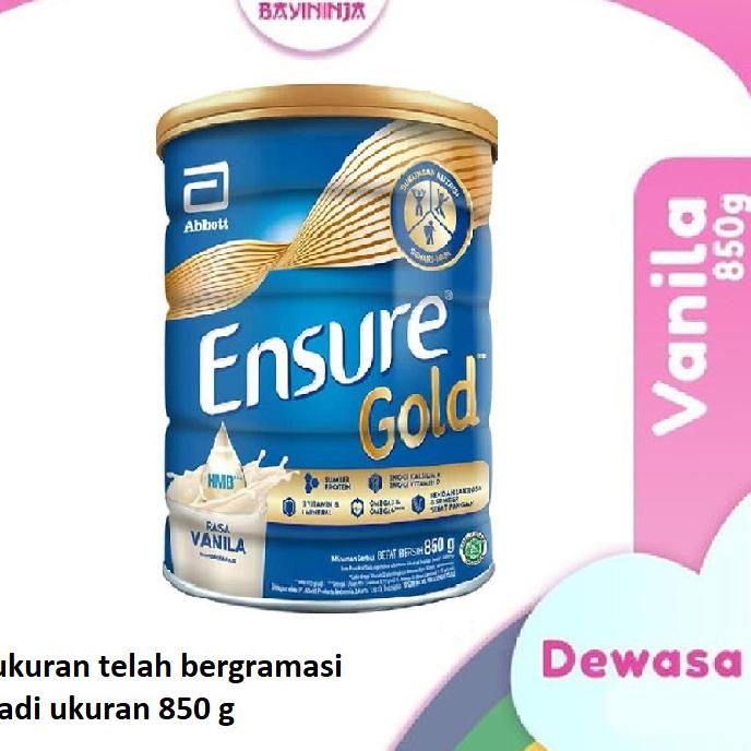 

Terbaru ⭐ ENSURE Gold Susu Rendah Laktosa Vanila 850 g