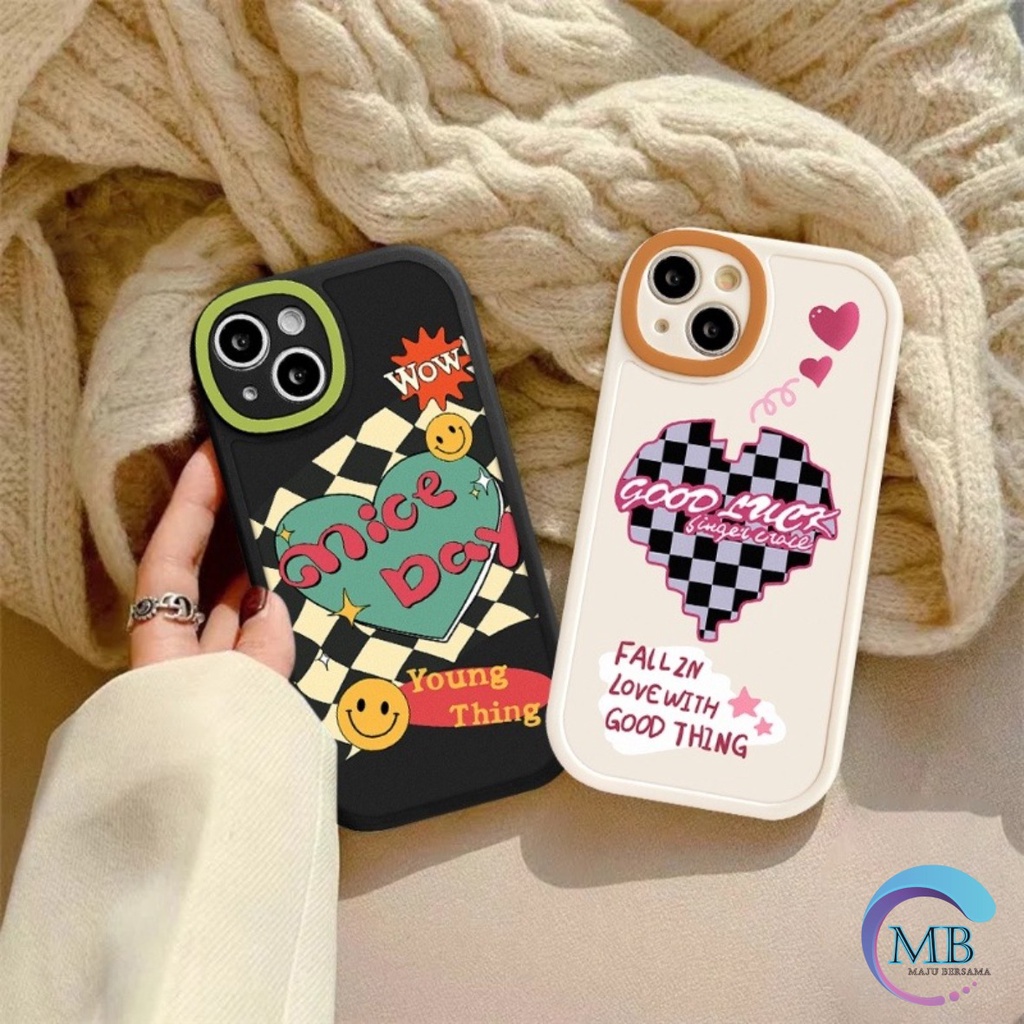 SS138 SOFTCASE COUPLE SMILE CATUR LOVE FOR SAMSUNG A20 A30 A20S A21S A22 A24 A31 A32 A33 A51 A53 J4 PLUS J4 PRIME J7 PRIME A32 A750 A7 2018 A10 MB4303