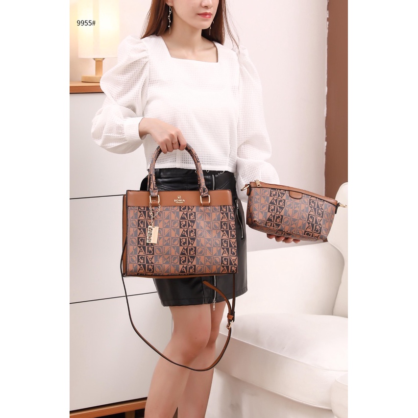 BoHandbag Shoulder Bag With SlingBag 9955