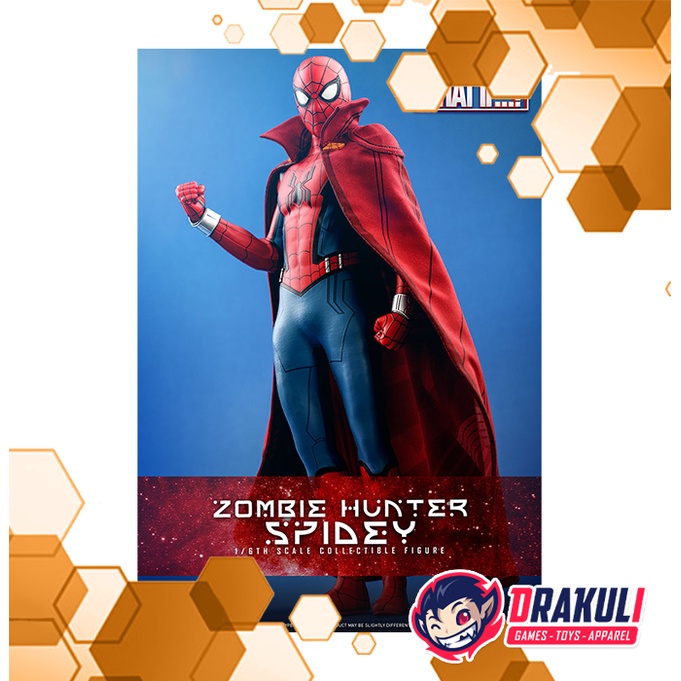 Hot Toys 1/6th Scale  Zombie Hunter Spidey MISB