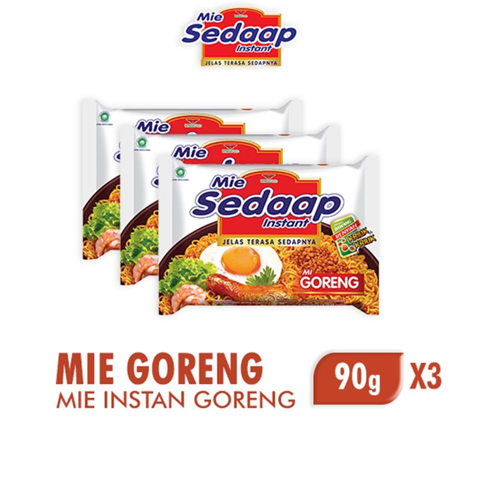 

X24 Mie Sedaap Goreng 90gr x3 PENJUALAN TERBANYAK ゆ