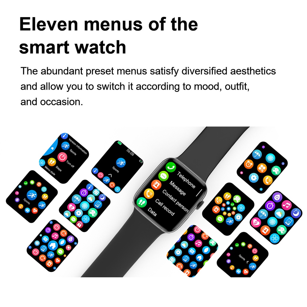 Smart Watch S8 Pro Wireless Charge Custom Wallpaper Bluetooth Call Wireless Waterproof Smartwatch
