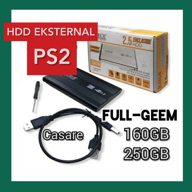 Hardisk Eksternal PS 2 / Hdd OPL Free MC boot