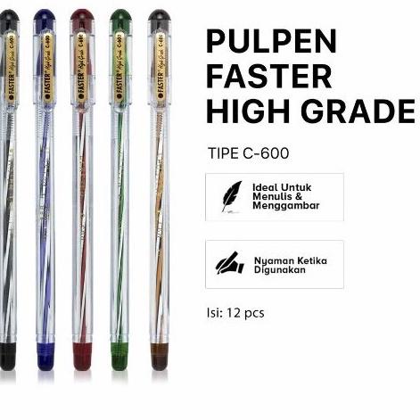 

Super Grosir PEN FASTER C600 CABUT [LUSIN -12 PCS]