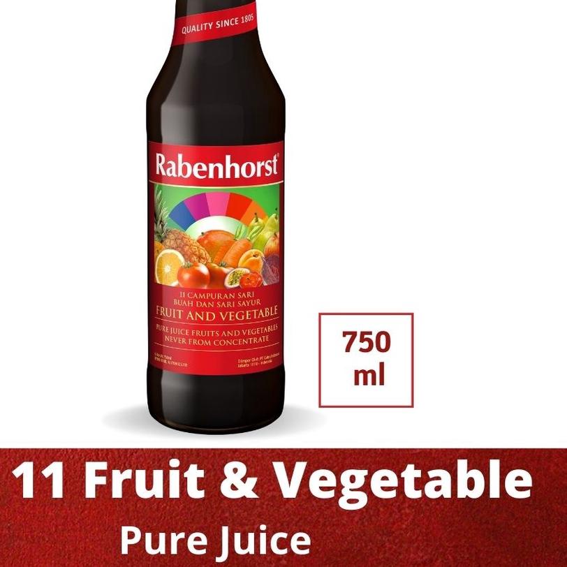 

➹ Rabenhorst 11 Plus 11 Fruit & Vegetable Pure juice 750ml ✦