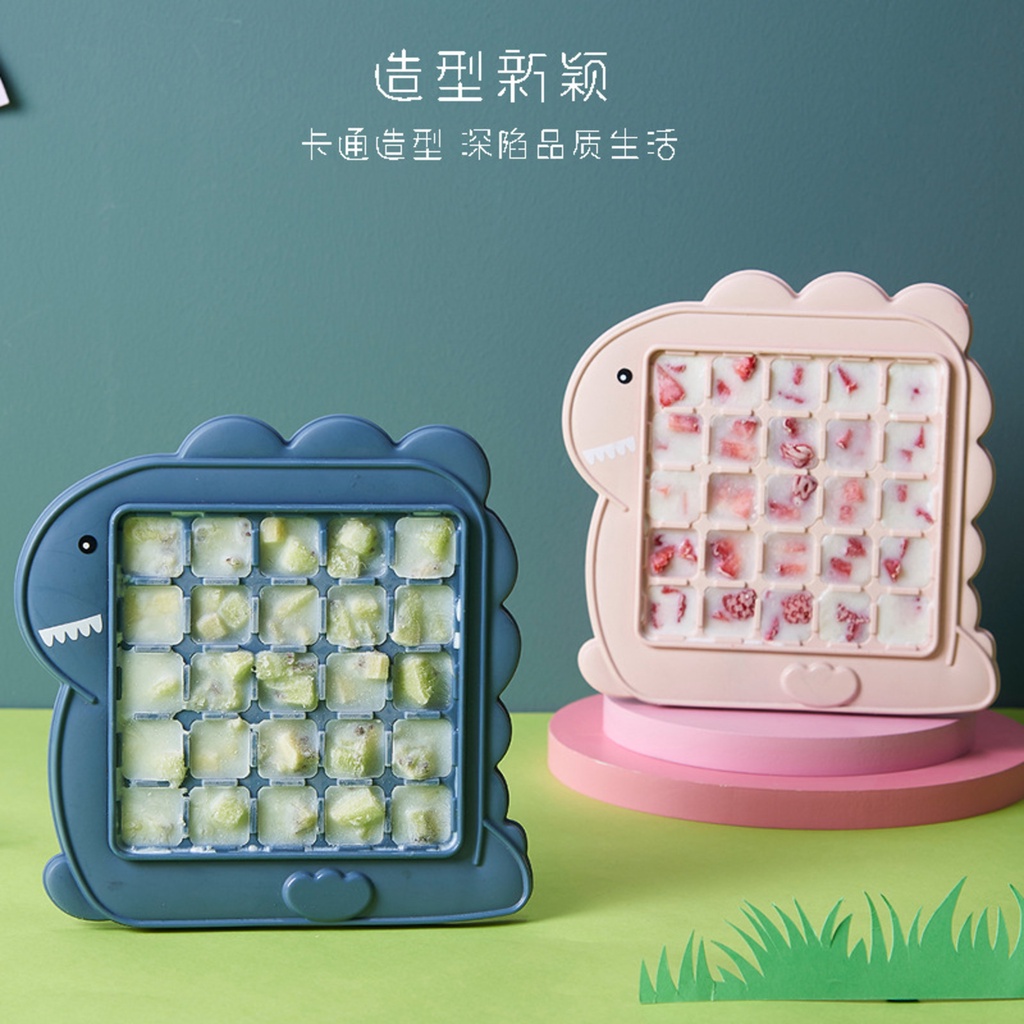 Cetakan Es Batu dengan Karakter Lucu Ice Cube Tray 25 Kotak