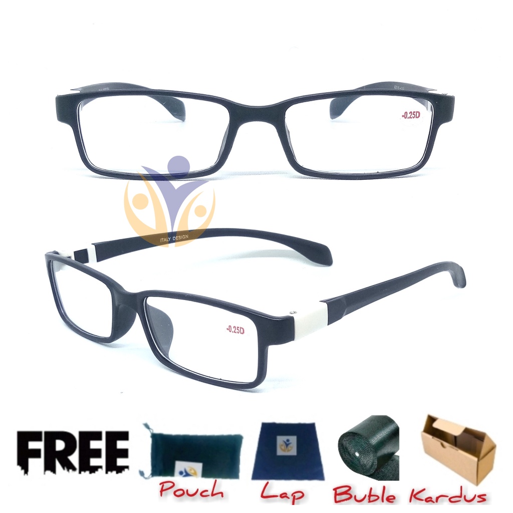 Kacamata minus untuk rabun jauh miopia warna trendy