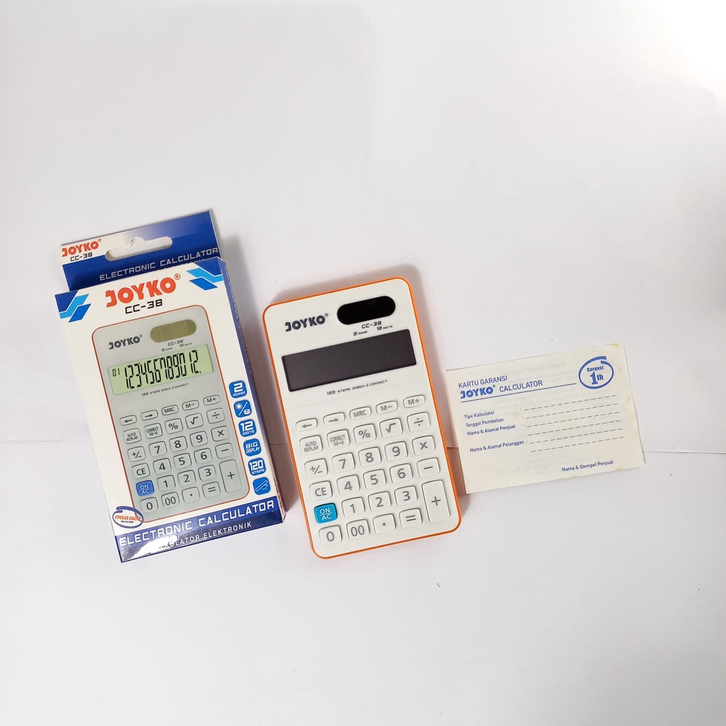 

Calculator / Kalkulator CC-38 Joyko