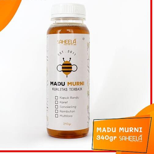 

☻ Murni Saheela 340 gram | NATURAL HONEY RAW HONEY ASLI UNPROCESSED HONEY ✯