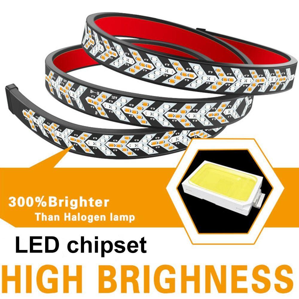 POPULAR Lampu Truk Strip Waterproof 12V Reverse Light Bar Lampu Belakang LED