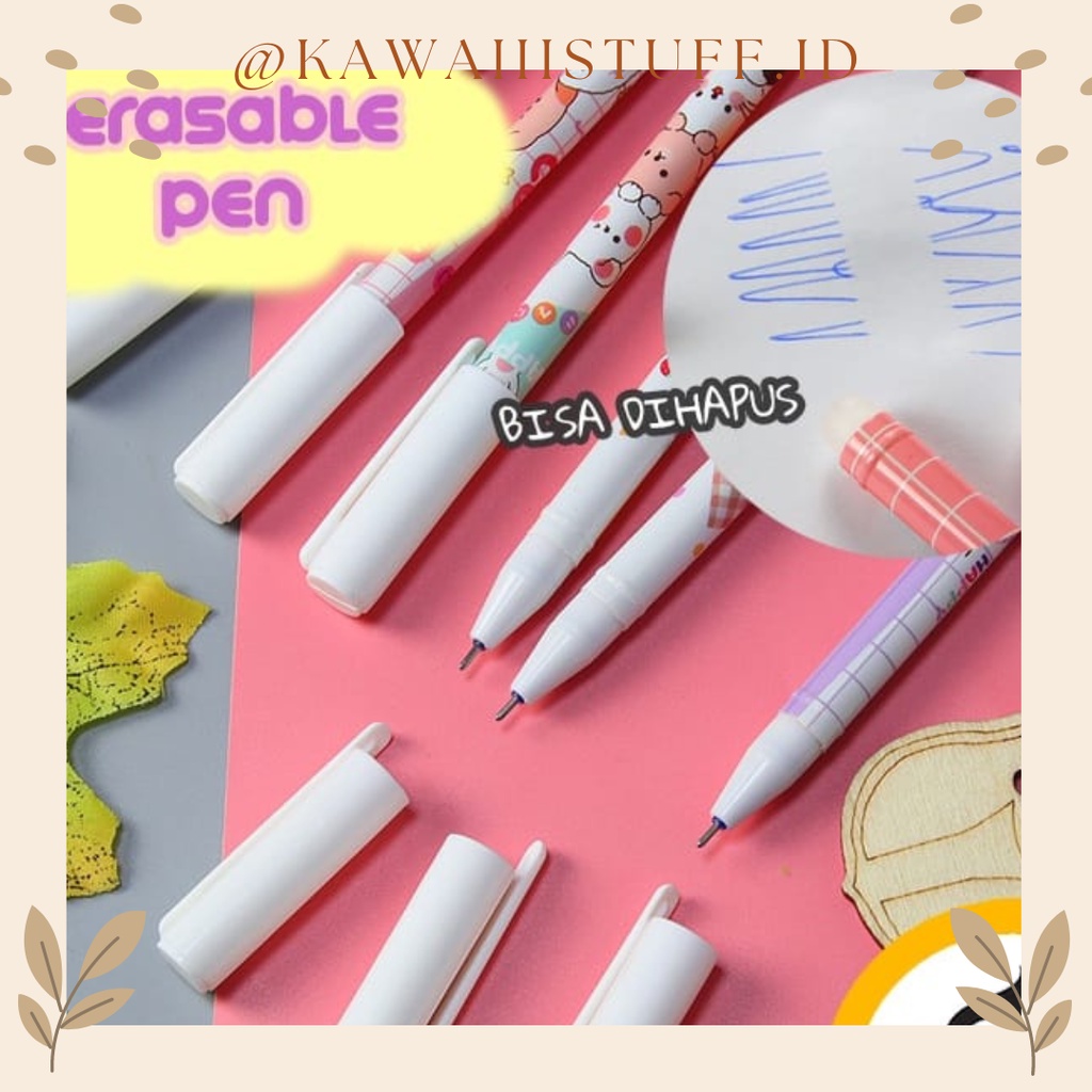 

[KAWAIIISTUFF.ID] Pulpen Kartun Bisa Dihapus Erasable