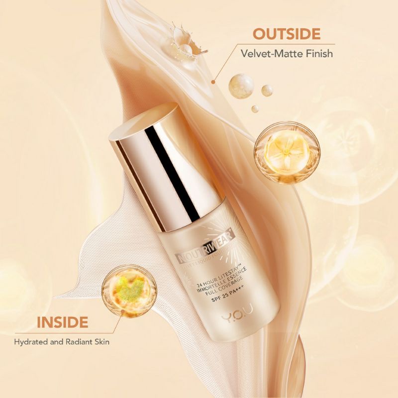 YOU NOUTRIWEAR VELVET LIQUID FOUNDATION | FOUNDATION YOU