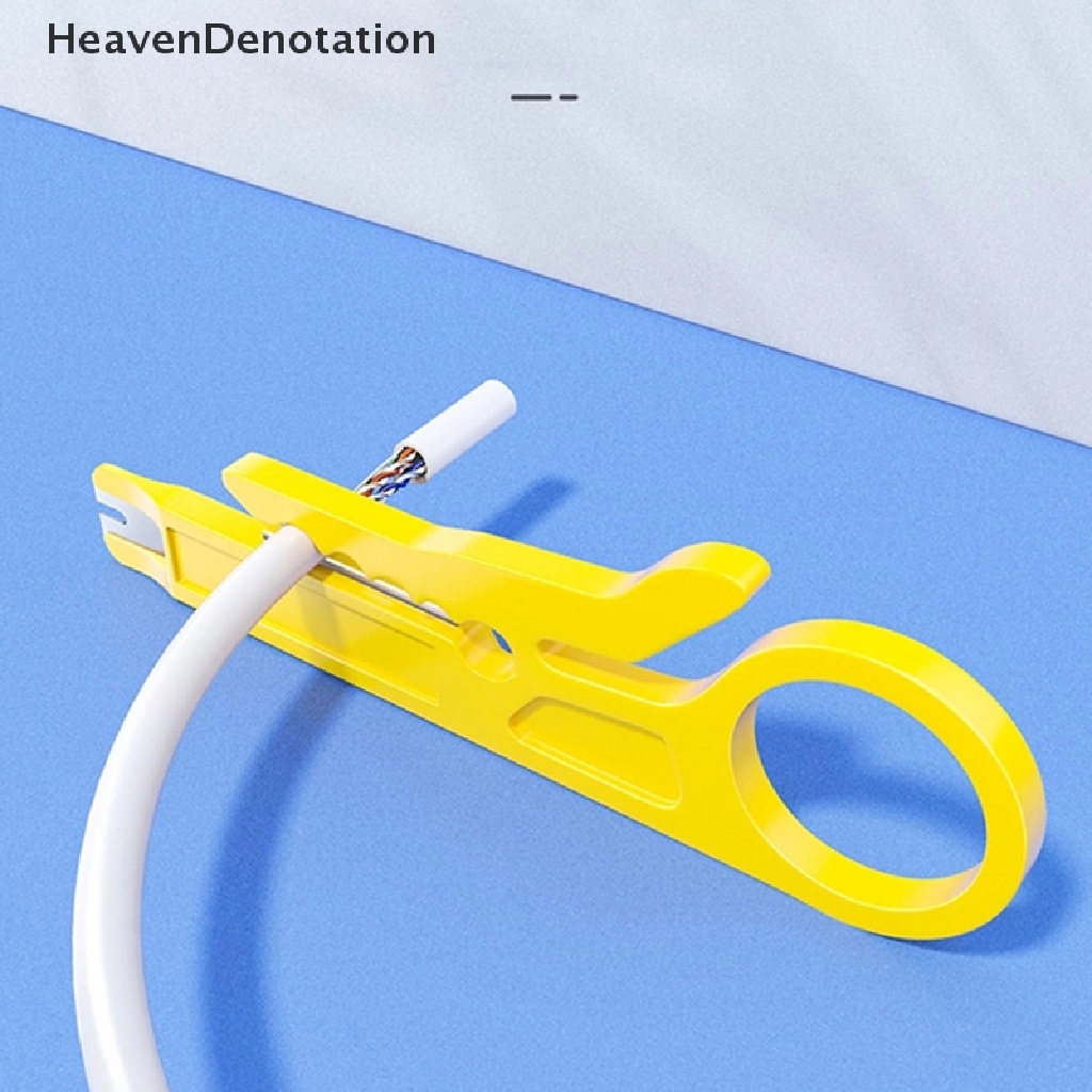 [HeavenDenotation] Mini Wire Stripper Crimper Plier Crimping Kabel Punch Stripping Multi Alat HDV