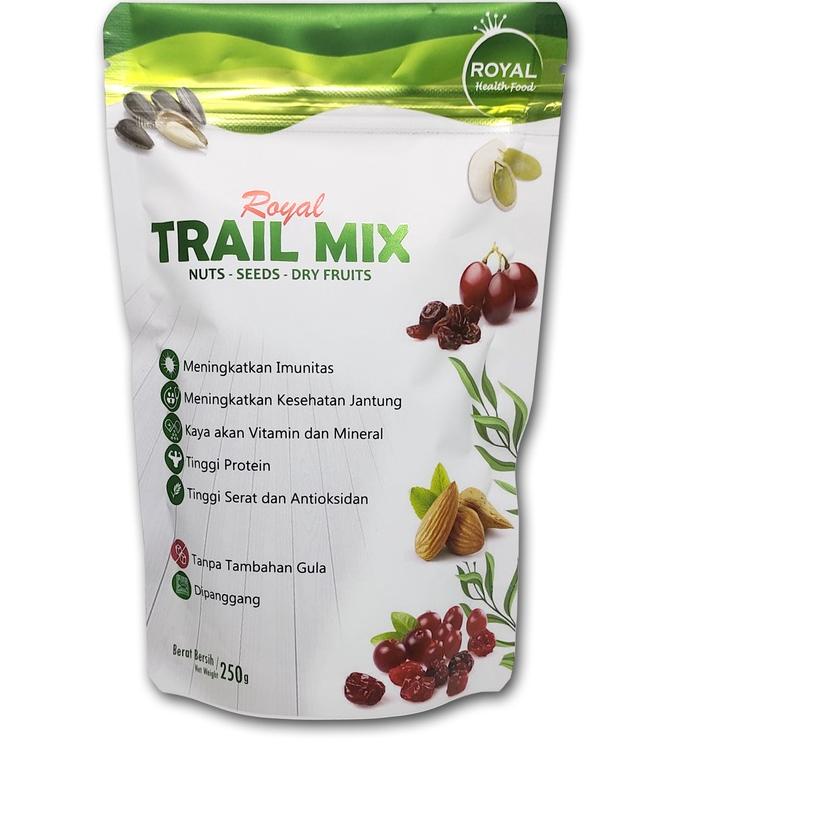 

✥ ROYAL ROASTED/TRAIL Mix FRUITS, NUTS and SEEDS 500 Gr ☝