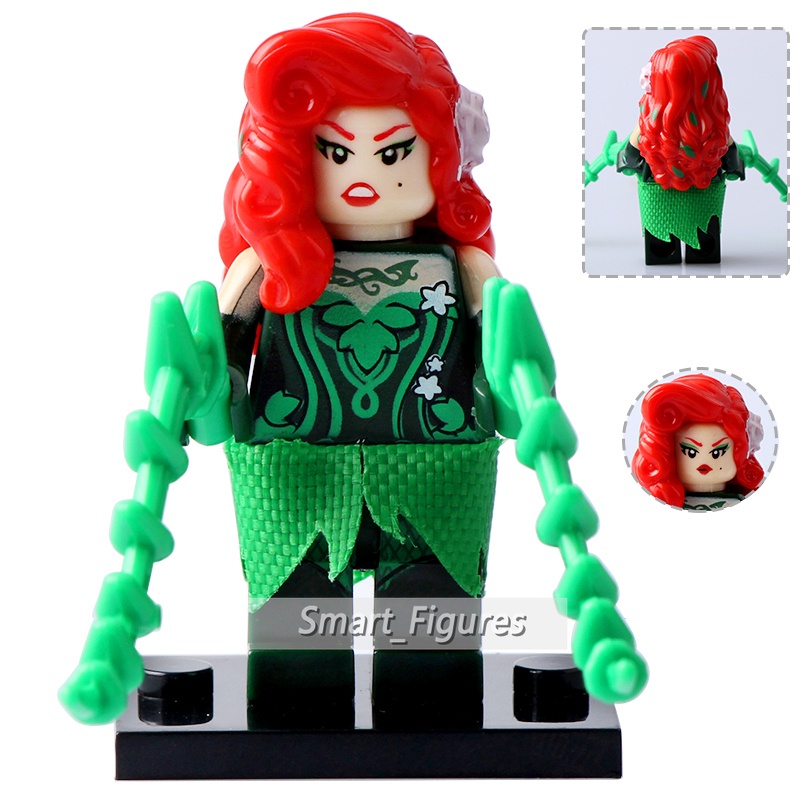 Justice League Minifigures Batman Joker Harley Quinn DC Mini Angka Catwoman Kalender Man Racun Ivy Mainan Hadiah